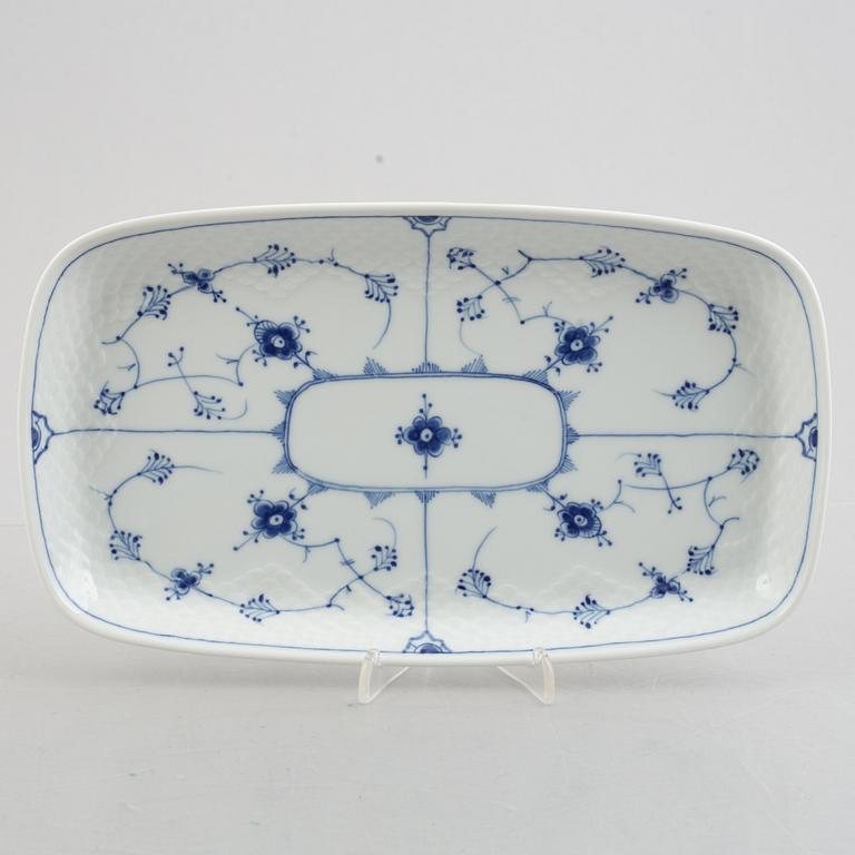 A set of thirty 'Musselmalet' and 'Sommerfugl' porcelain service pieces, Bing & Grøndahl, Denmark.