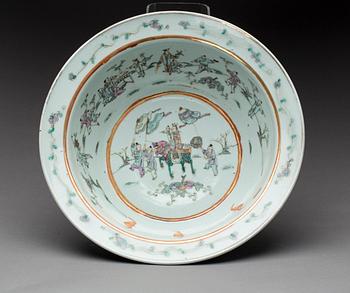 SKÅL, Kina, 1800-tal, porslin.