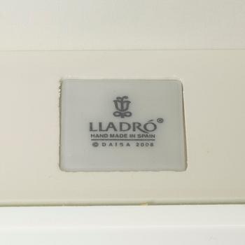 Lladró, figurin, "Birds on branch - wall art", Spanien.