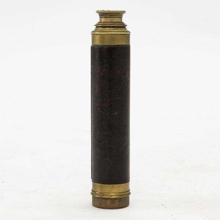 Three Telescopes. military, of which one by J L Rose Uppsala, 18th/19th century.