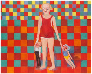 324. Lena Cronqvist, "Flicka med dockor".