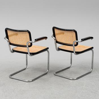 KARMSTOLAR, 6 st, Thonet, sent 1900-tal.