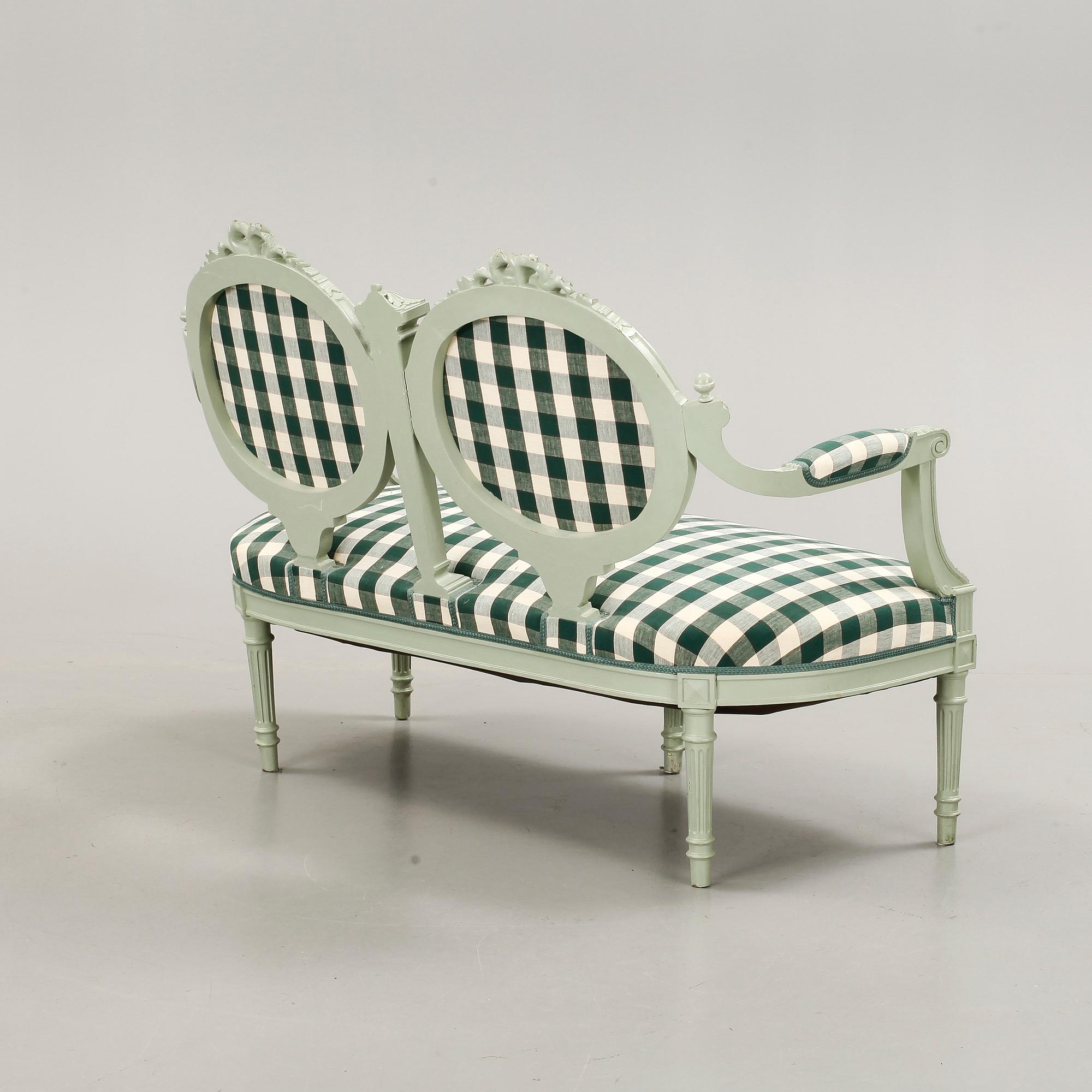 SOFFA, gustaviansk stil, 1900-tal.