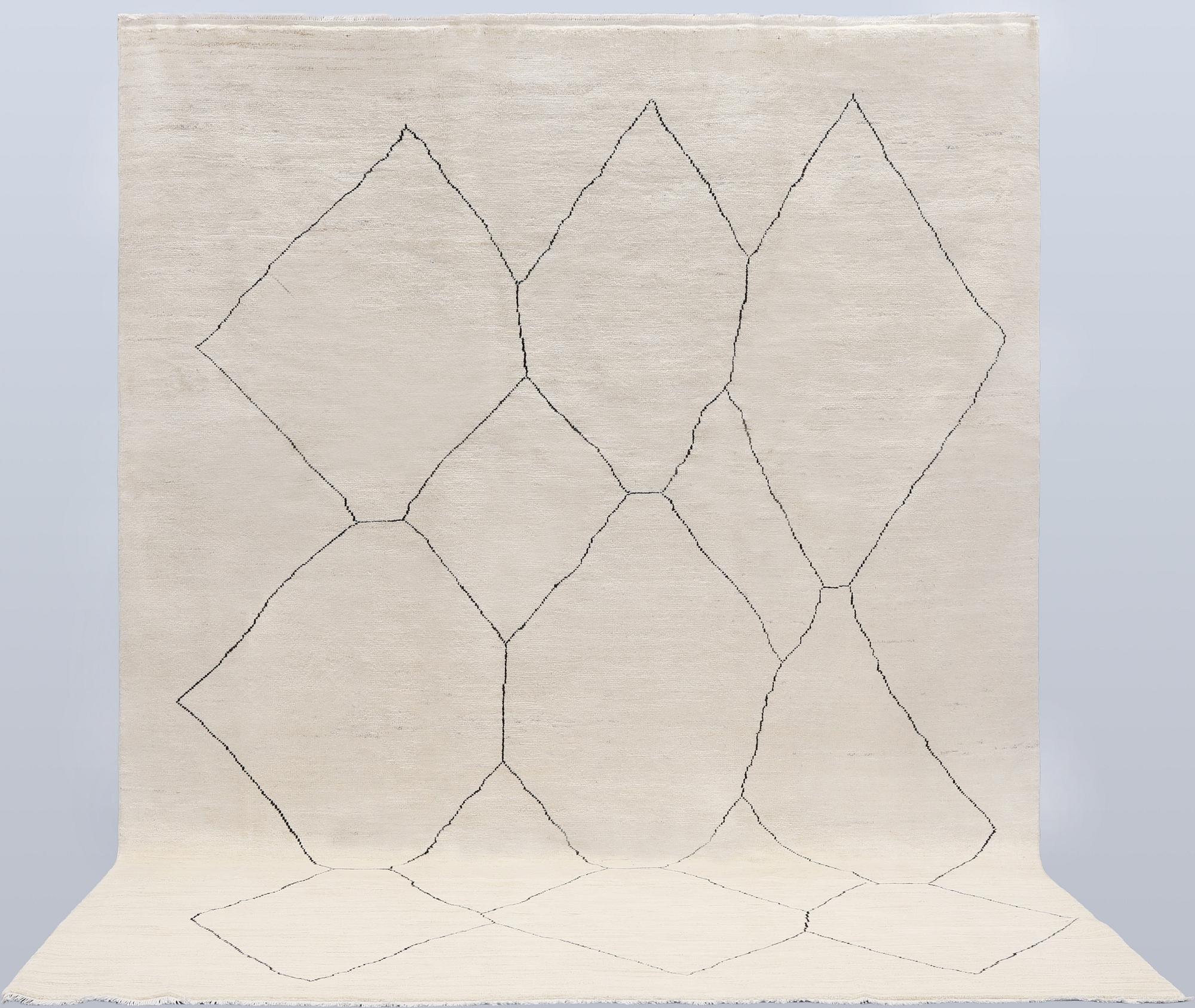 A Morocco carpet, c. 351 x 251 cm.