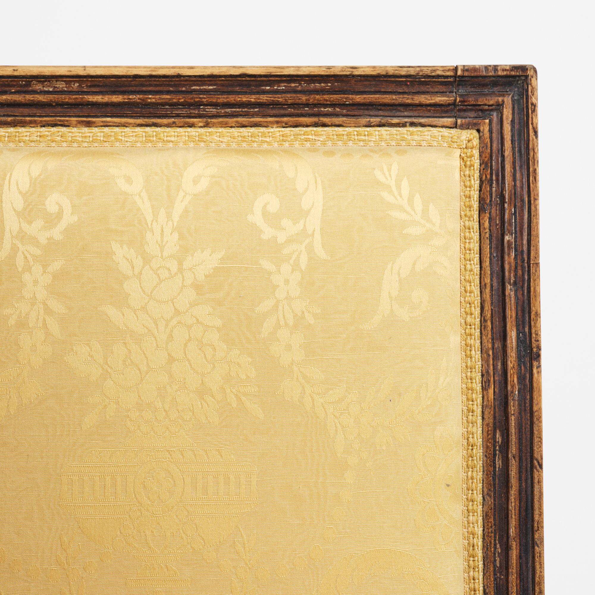 A pair of Gustavian chairs by Melchior Lundberg, (Stockholm 1775-1812).