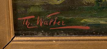 Karl Kaufmann, oil on canvas, signed Th.Walter.