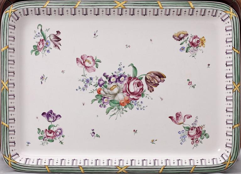 TEBORD, rokokostil, fajans, Rörstrand, 1914.