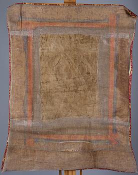 VÄGGBONAD, Thangka, Kina / Tibet, 1900-talets första hälft.