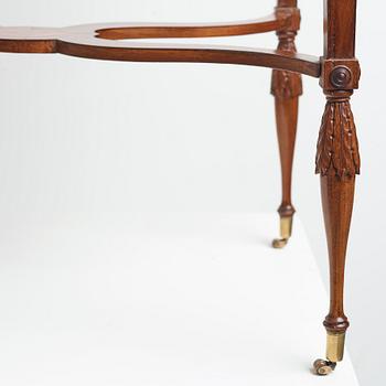 A late Gustavian early 19th century table attributed to Lars Qvarnberg (master in Stockholm 1801-13).
