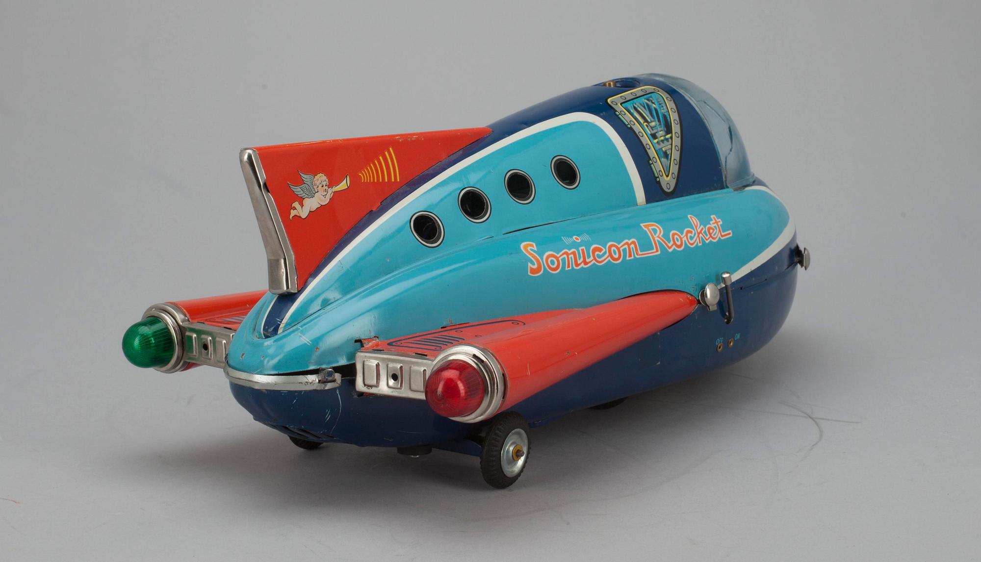 RAKET, "Sonic Rocket", Masudaya, Japan, 1960.