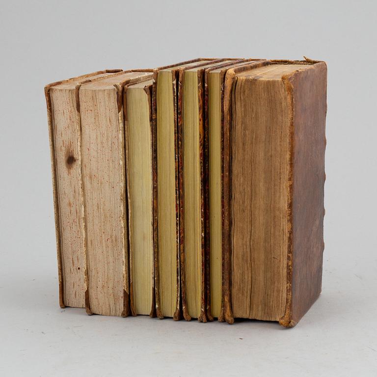 Äldre vitterhet, med Tessins brev till Gustaf III (7 vol).
