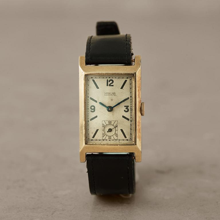 LANGE-UHR, Glashütte I/SA, A. Lange & Söhne, wristwatch, 31,5 x 30 (37) mm,