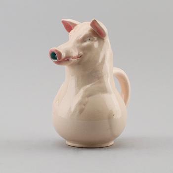 TILLBRINGARE, porslin, sannolikt Sarreguemines, 1900-talets första hälft.