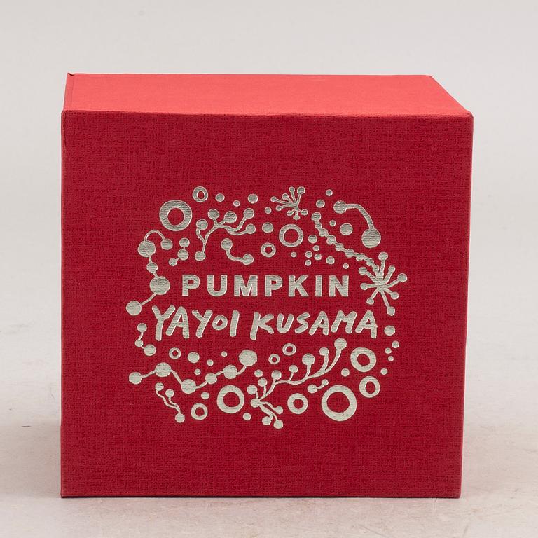 Yayoi Kusama, efter, objekt/multipel, "Pumpkin", utgiven av Benesse Holdings Inc., Naoshima, Japan, 2013.