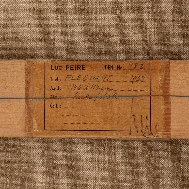 Luc Peire, "Elegie VI".
