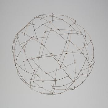 LARS ENGLUND, sculpture and paper relief signed and dated 99.