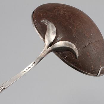 SOPPSLEV, silver och trä, Sverige, 1829.