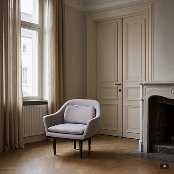 Two 'Lunar' lounge chairs from Stellar Works, 21st century.