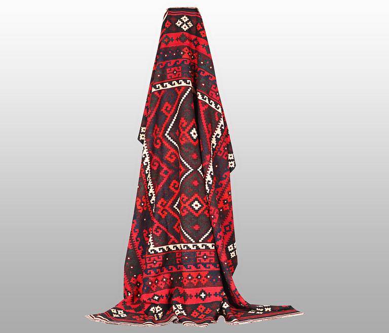 A carpet, Kilim, ca 287 x 255 cm.