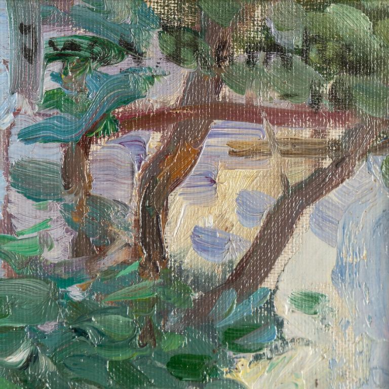 IVAR KAMKE, olja på duk, signerad.