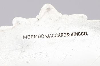 LJUSSTAKAR, 1 par, sterlingsilver, Mermod Jaccard & King Co, USA, 1900-talets första hälft. Total vikt ca 2274 gr.