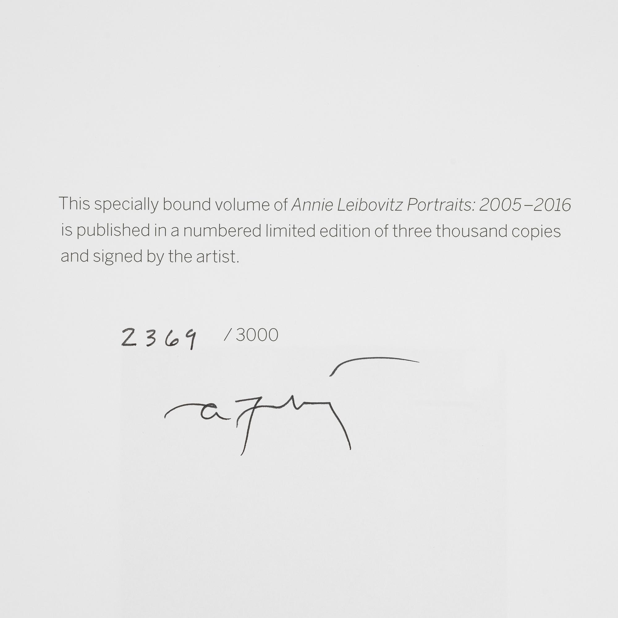 Book, Annie Leibovitz, 'Portraits 2005-2016', Phaidon.