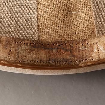 KARMSTOLAR, ett par, av Francois Reuze (mästare i Paris 1743-1799), Louis XV, 1700-talets andra hälft.