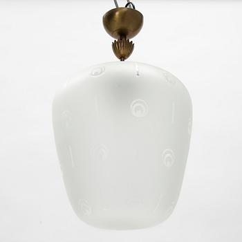 A Swedish Modern, ceiling lamp, mid-20th century.