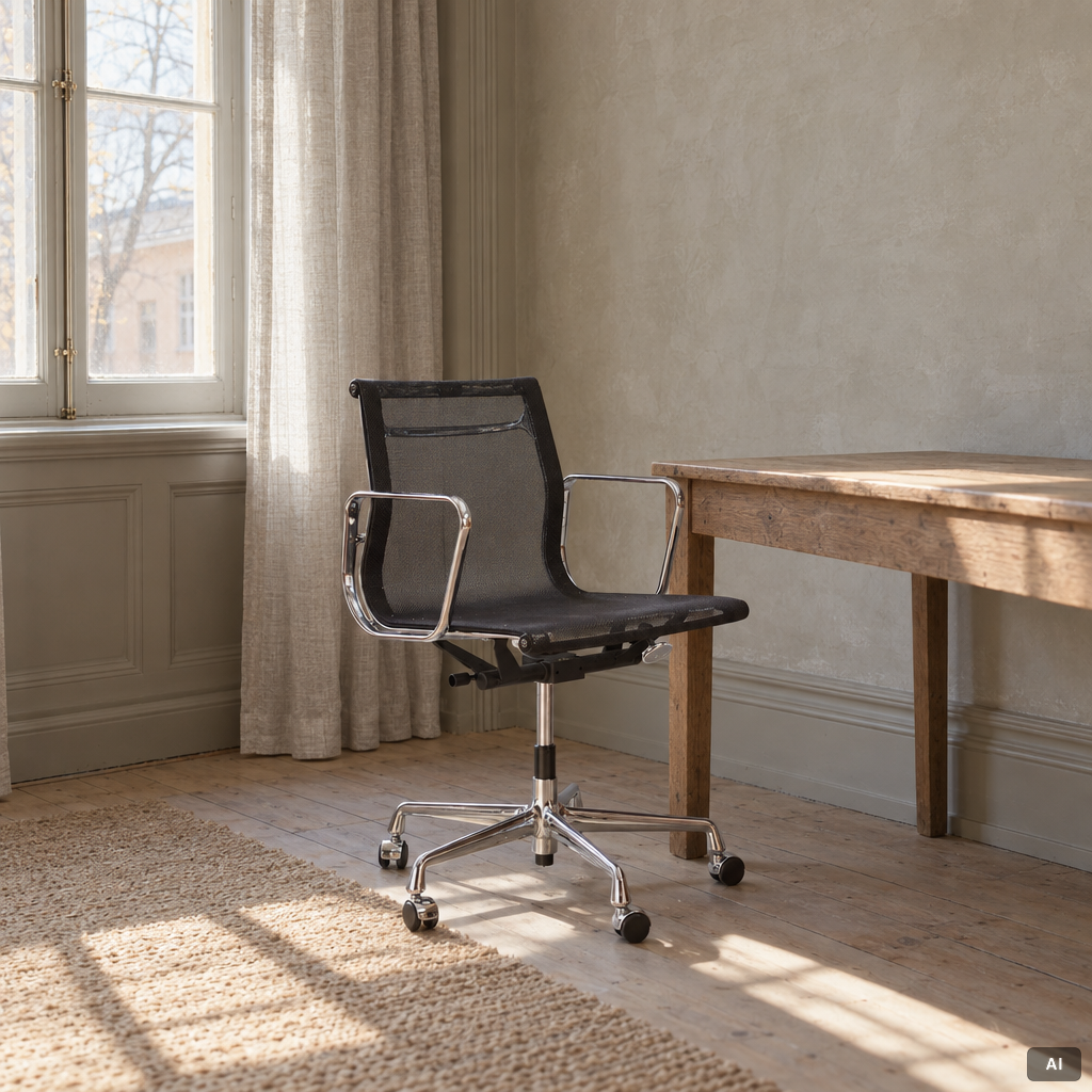 Charles & Ray Eames, Armchair/office chair, EA 108, Vitra.