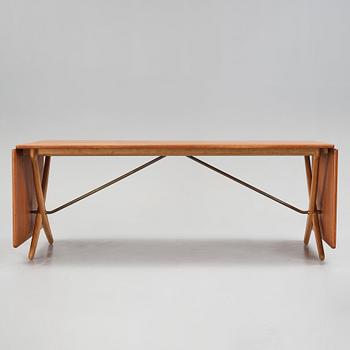 Hans J. Wegner, matbord med klaffar, "AT-314", Andreas Tuck, Danmark 1950-60-tal.
