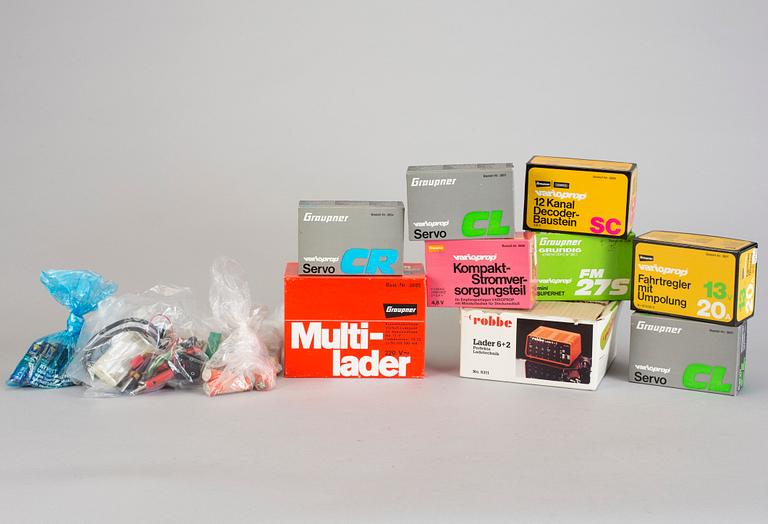 A Graupner mid 20th Century model boat.