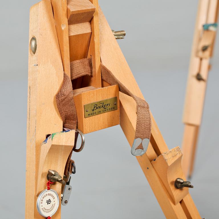 STAFFLIER,  3 stycken, Beckers, 1900-talets andra hälft.