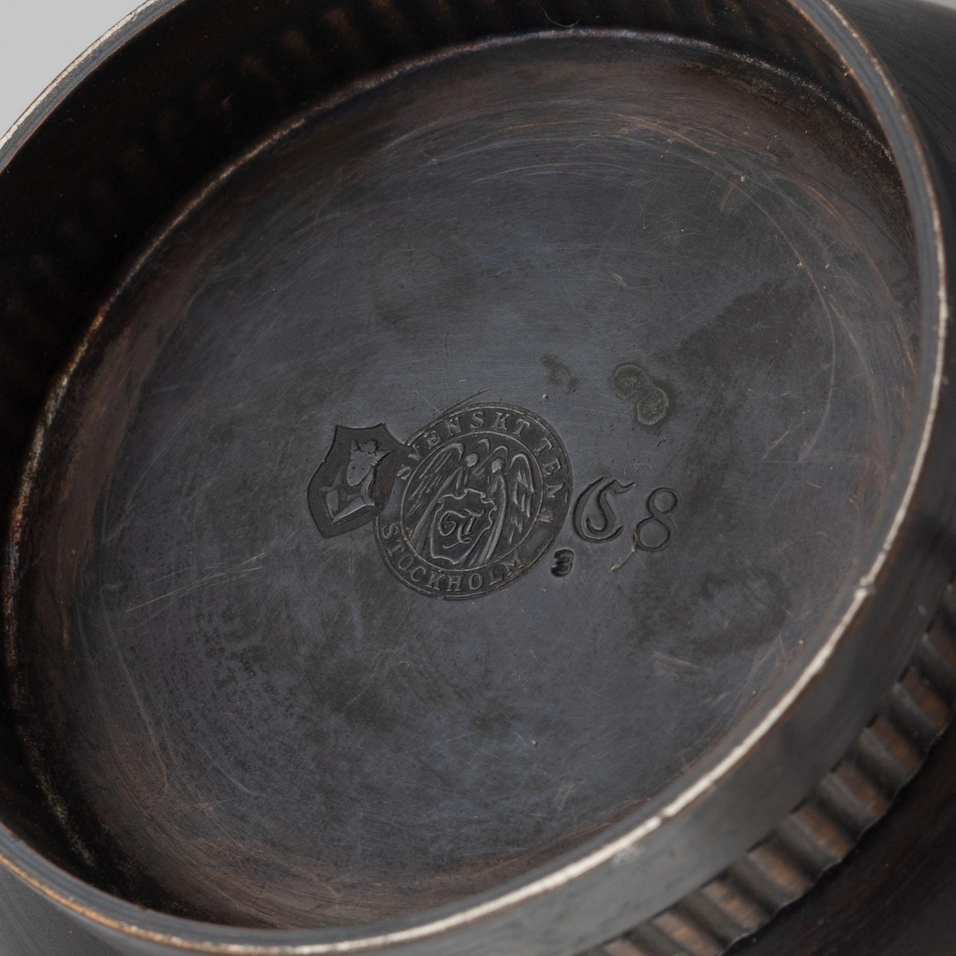 Svenskt Tenn, an urn with cover, Stockholm, Sweden 1929.