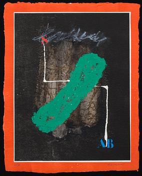 JAMES COIGNARD,  carborundumetsning, signerad och numrerad 45/60.