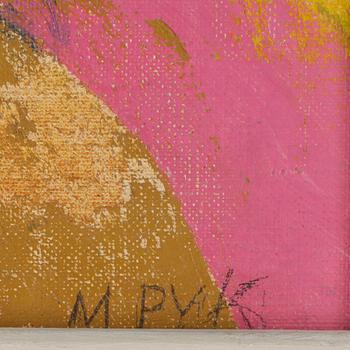 MADELEINE PYK, olja på duk. Sign.