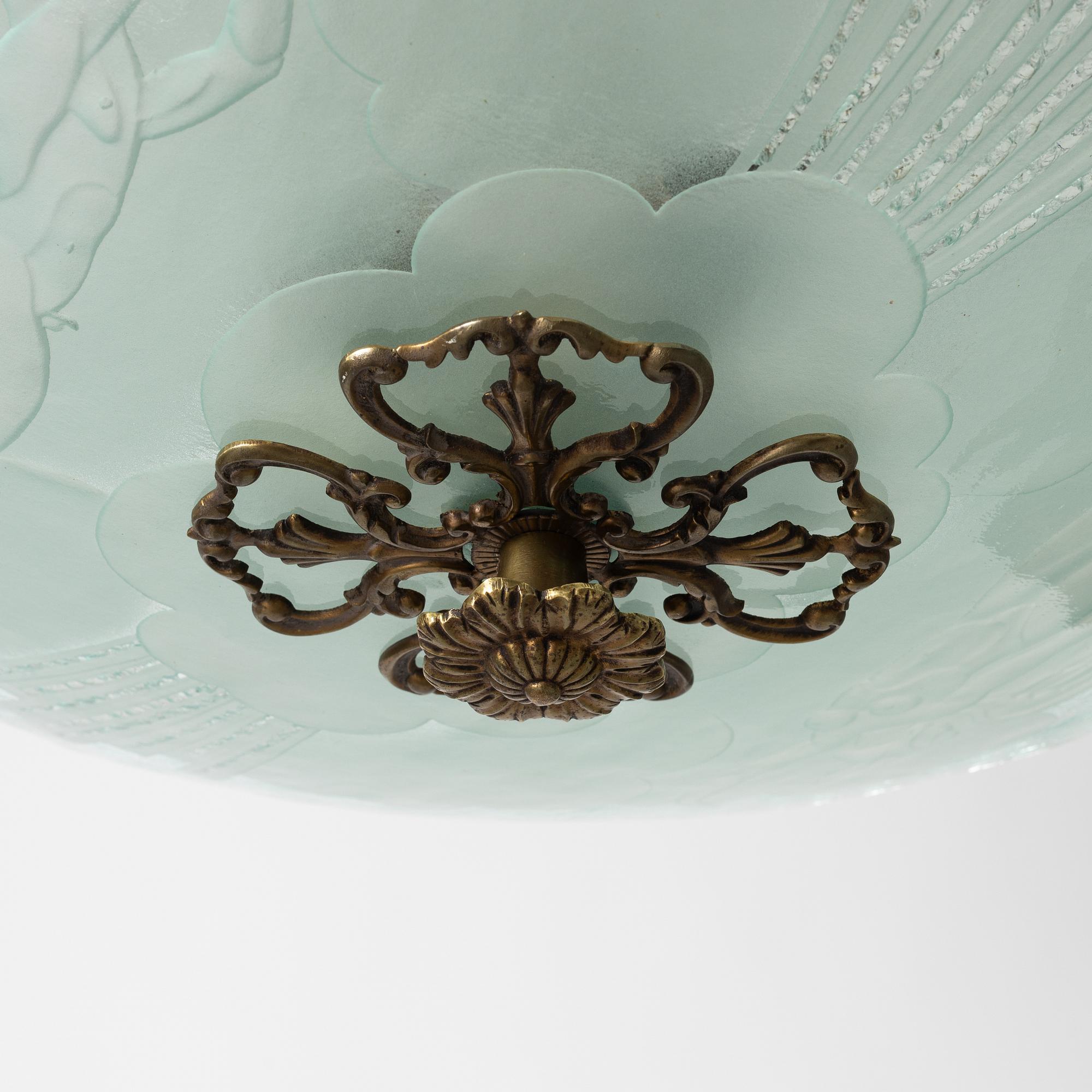 Plafondlampa, Sverige, 1920/30-tal.