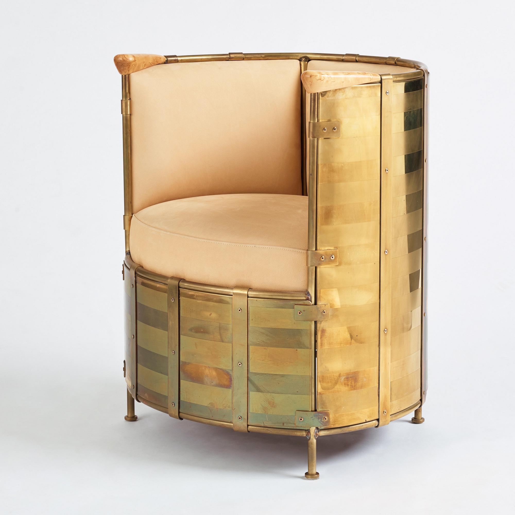 Mats Theselius, an "El Dorado" lounge chair, ed. 153/360 Källemo Sweden post 2002.