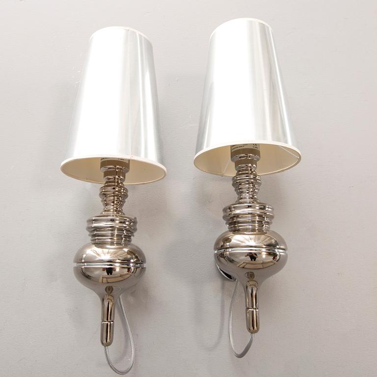 Jaime Hayón wall lamps a pair of "Josephine Mini Wall Light" Metalarte 2000s.