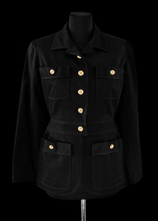 A jacket by Chanel.