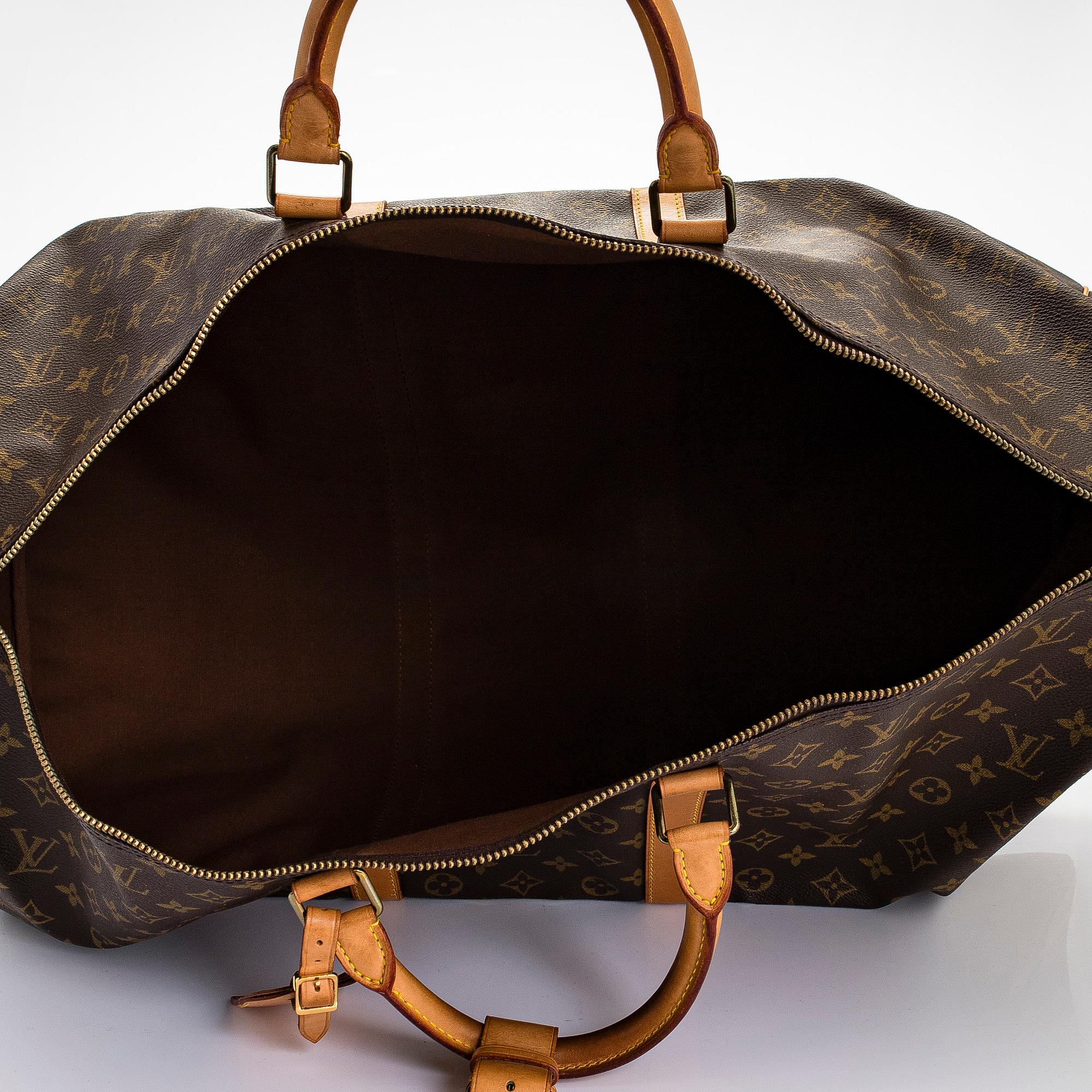 Louis Vuitton, a Monogram Canvas "Keepall 60" weekend bag.