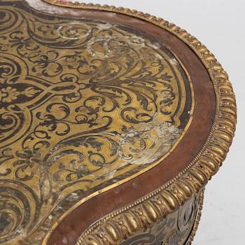 A Boulle style desk, second half of the 19th Century.