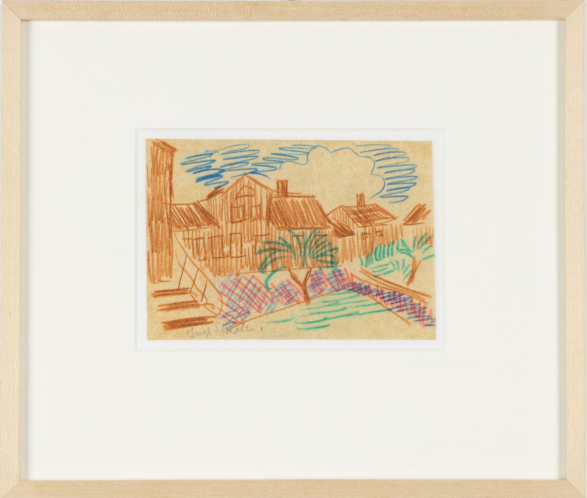 Inge Schiöler, Det bruna huset.