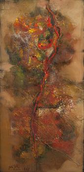 Olli Joki, oil on canvas, signed and dated 2013.