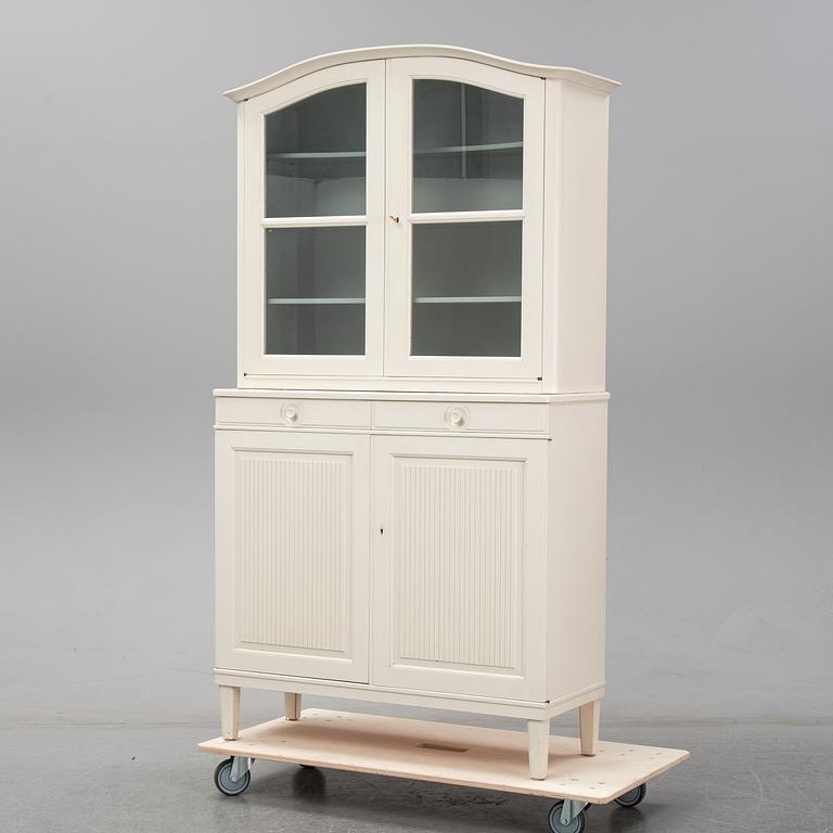 A 1960's 'Herrgården vitrine cabinet by Carl Malmsten, Bodafors.