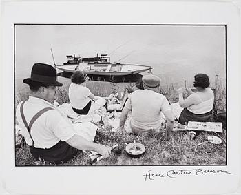 90. Henri Cartier-Bresson, "On the Banks of the Marne, Paris, 1938.