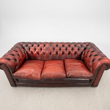 Soffa, Chesterfield modell, senare delen av 1900-talet.