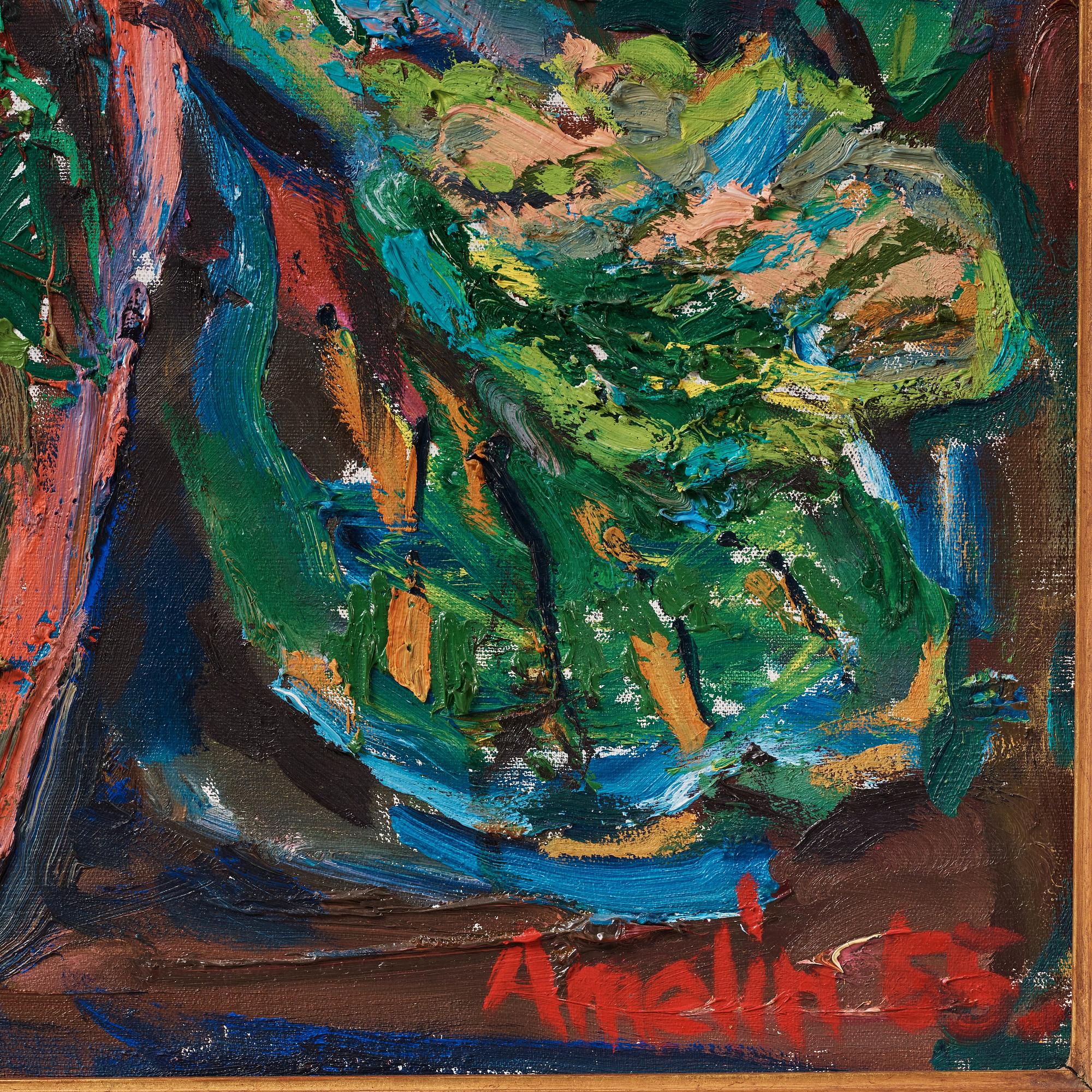 Albin Amelin, Flower Still life.