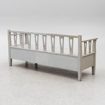 A Gustavian style sofa, early 20th century.