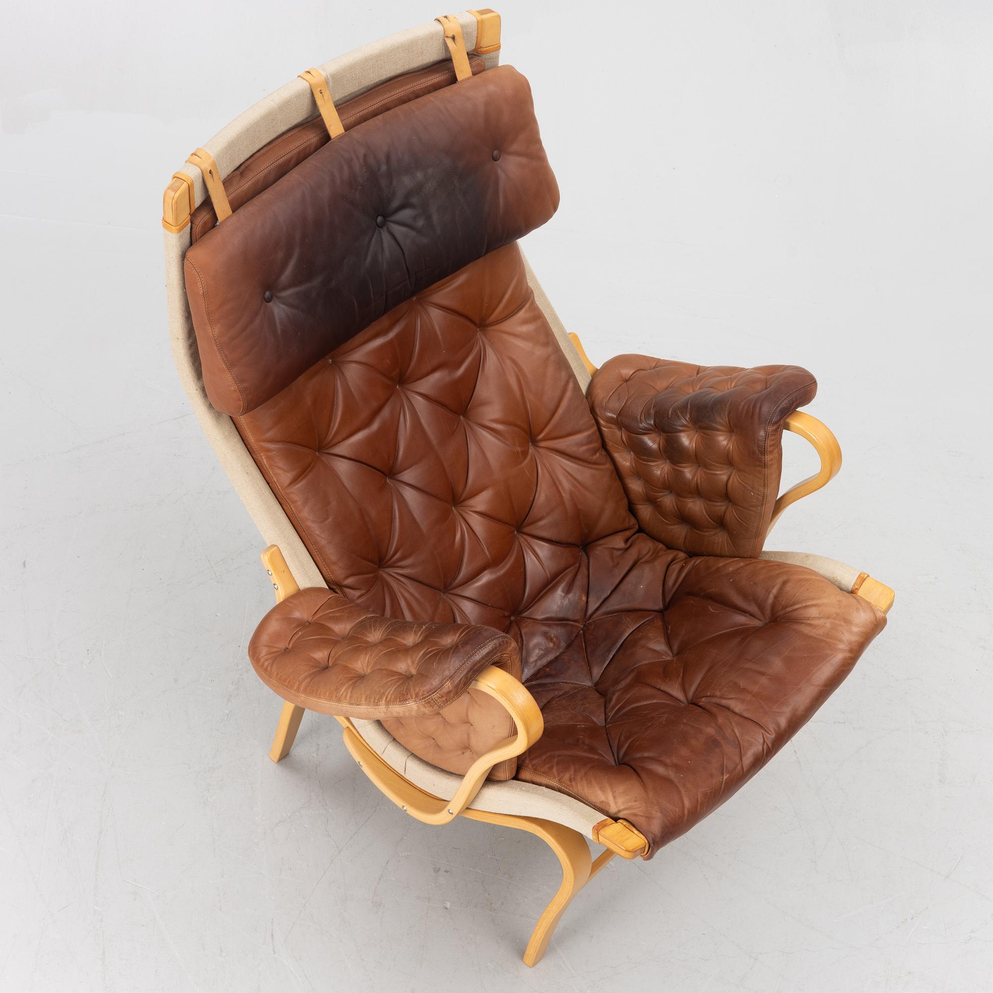 Bruno Mathsson, a 'Pernilla' armchair, Dux.