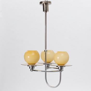 An Art Deco ceiling light, 1920's/30's.